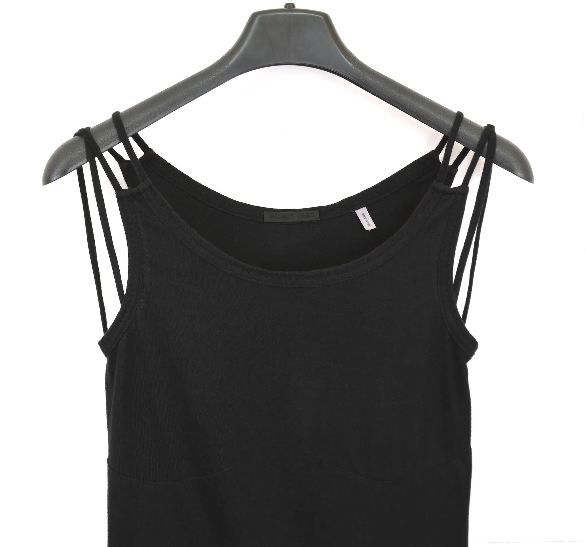 2001 Tailored Tank Top with Shoulder Strap Details