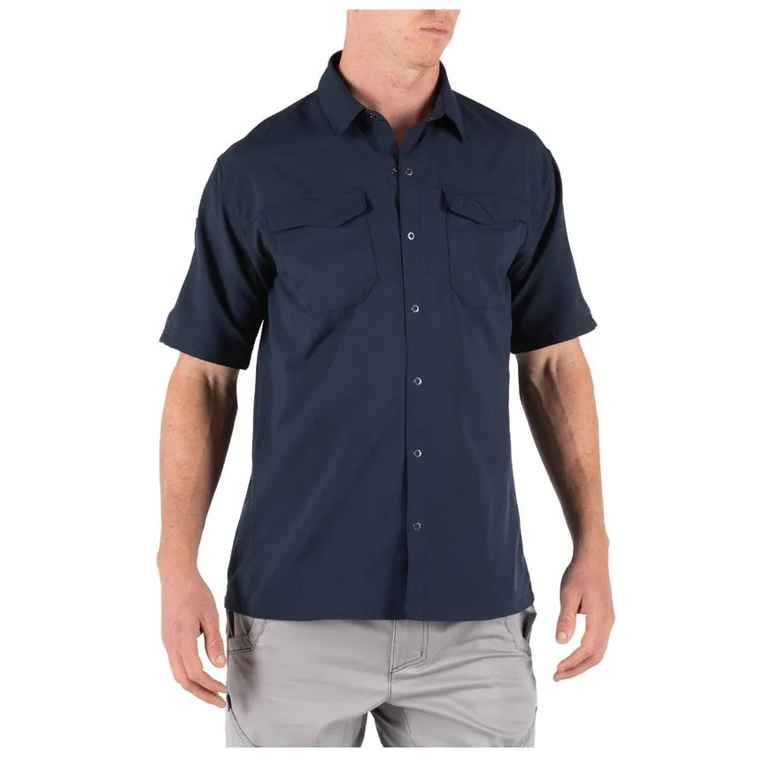 5.11 Mens Freedom Flex Short Sleeve Woven Shirt