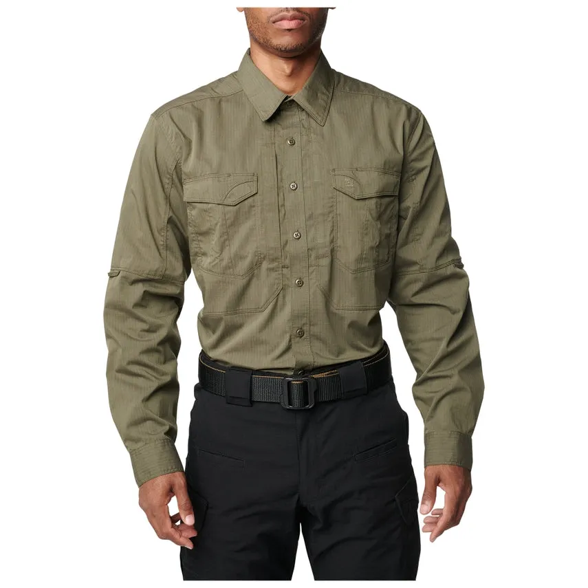 5.11 Mens Stryke Long Sleeve Button Down Polo Shirt