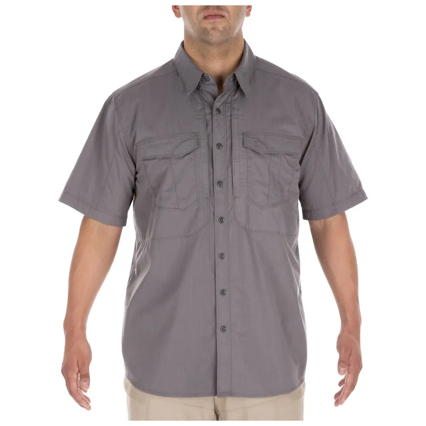 5.11 Mens Stryke Short Sleeve Button Down Polo Shirt