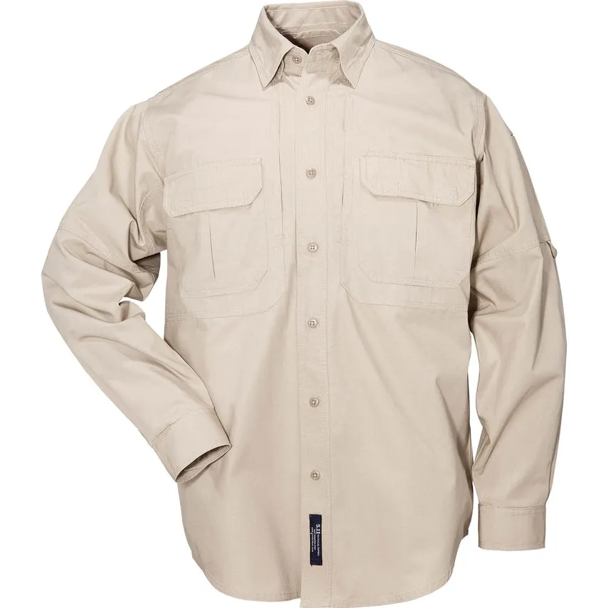 5.11 Mens Tactical Long Sleeve Button Down Polo Shirt - Size 3XL