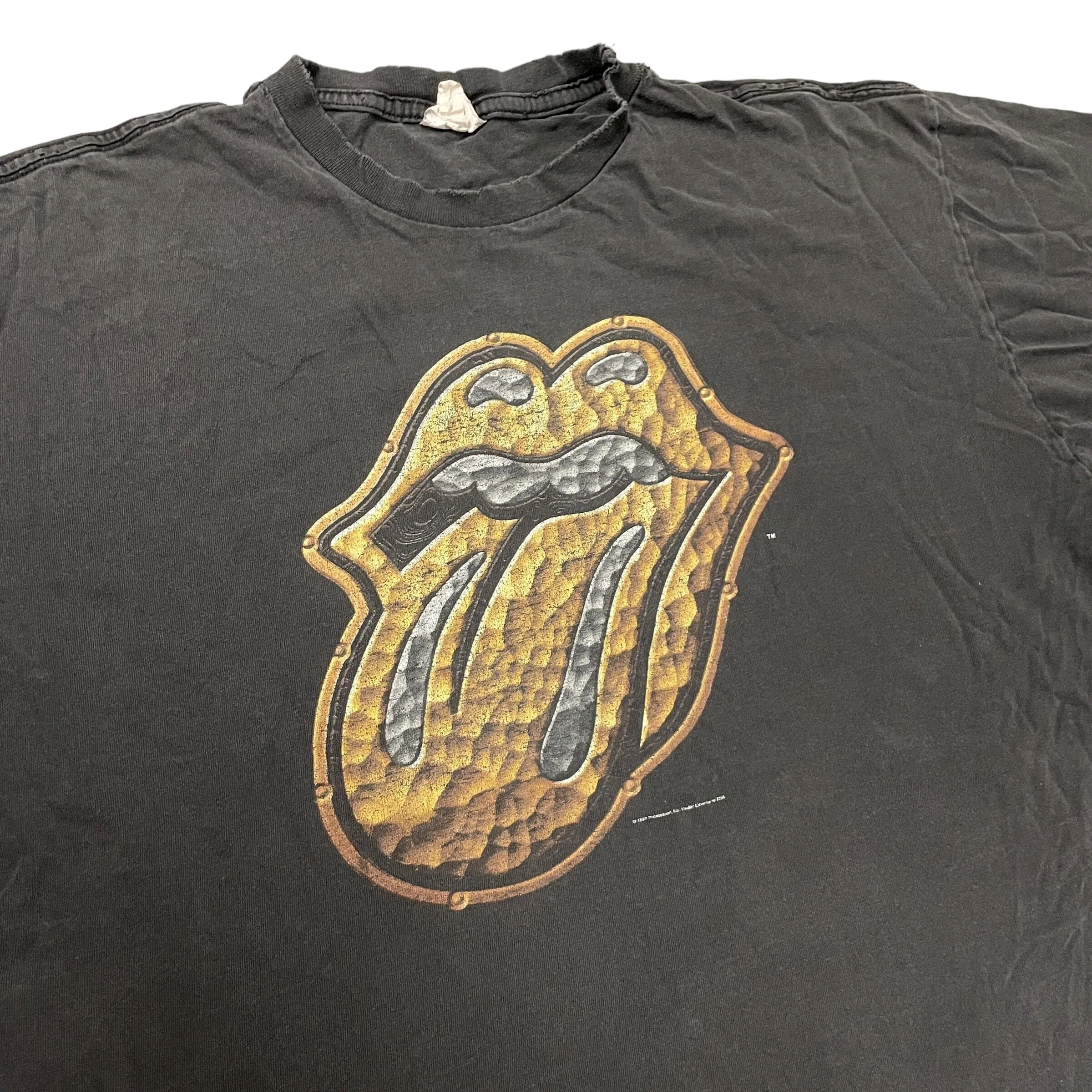 90s Rolling Stones "Bridges to Babylon" Vintage Single Stitch Band Tour T-Shirt Made in Canada XL