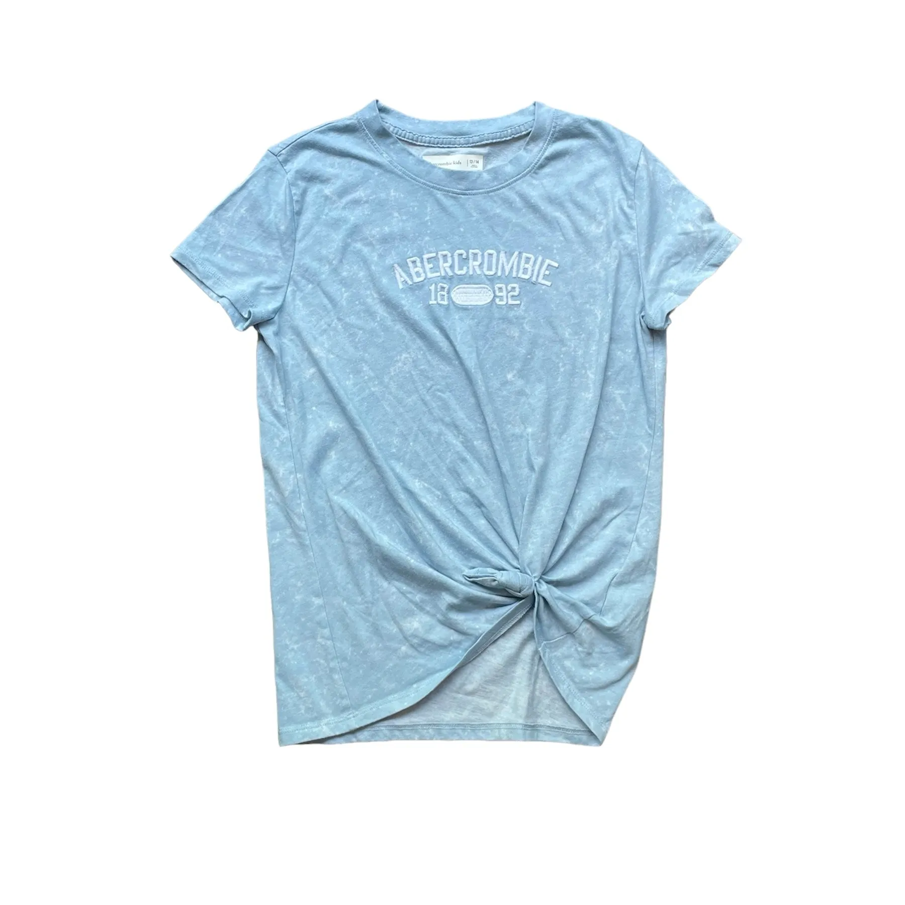 Abercrombie Twist-Front Logo Tee