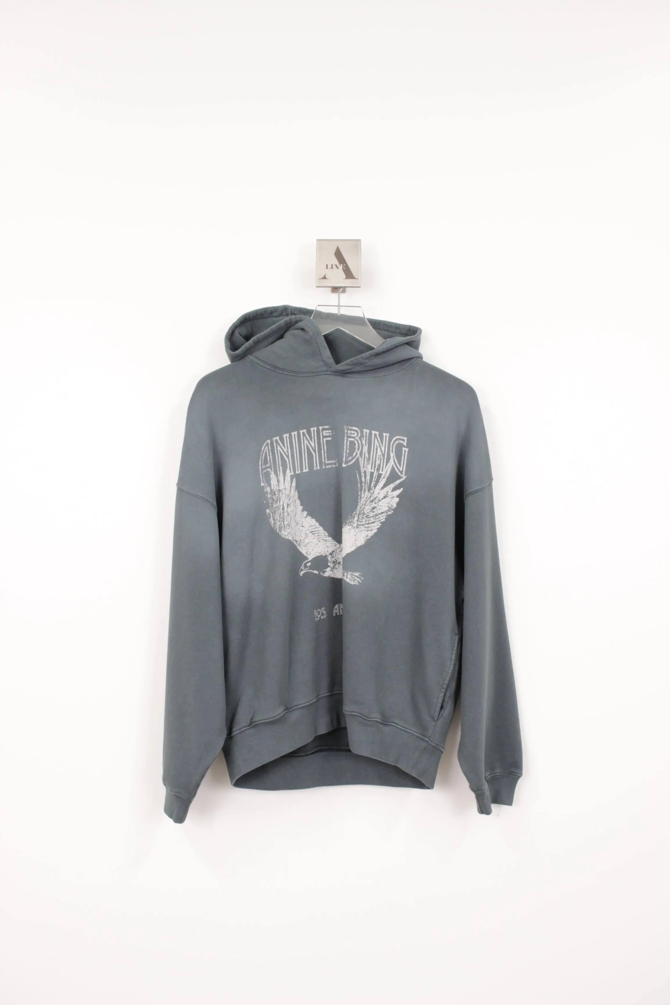 ASH HOODIE EAGLE - FADED EMERALD GREEN