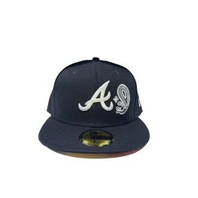 Atlanta Braves Paisley Brim Fitted