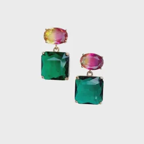 Aurelia Gem Earring Green