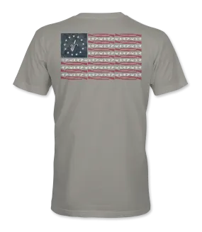 Avery USA Flag Short Sleeve Tee