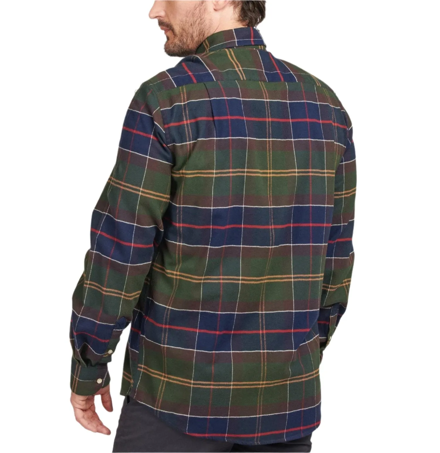 Barbour Mens Hogside Tartan Long Sleeve Shirt