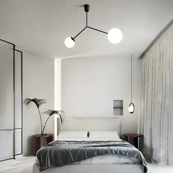 Ben - Minimalist 2 Head Branch Pendant Light