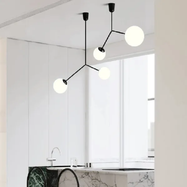 Ben - Minimalist 2 Head Branch Pendant Light