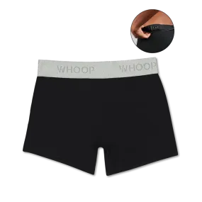 Black ANY-WEAR™ Boxer | Smart Apparel