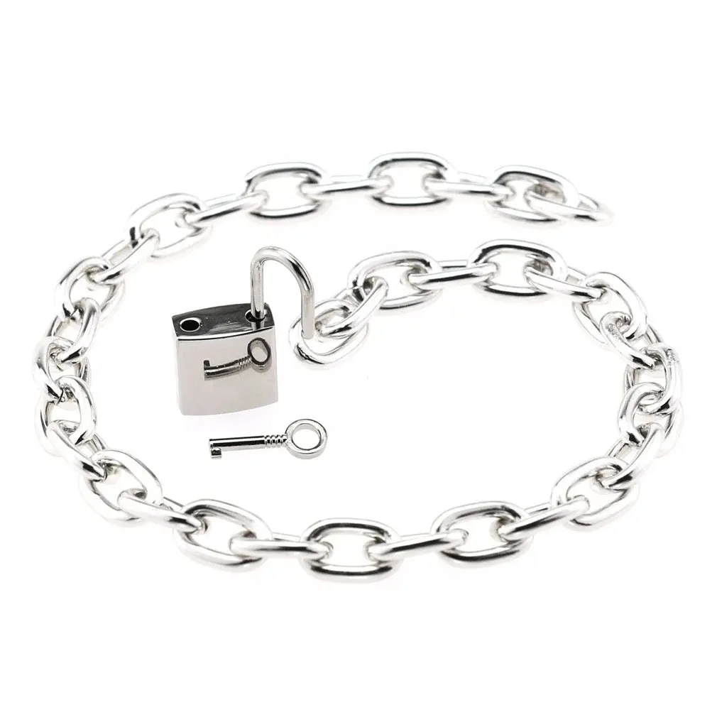 CHAIN PADLOCK COLLAR - XXX