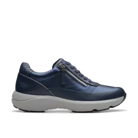 Clarks - Tivoli Zip - Navy Combi