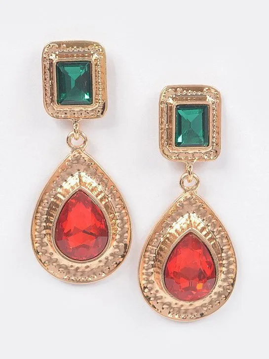 Dangle Gem Earrings