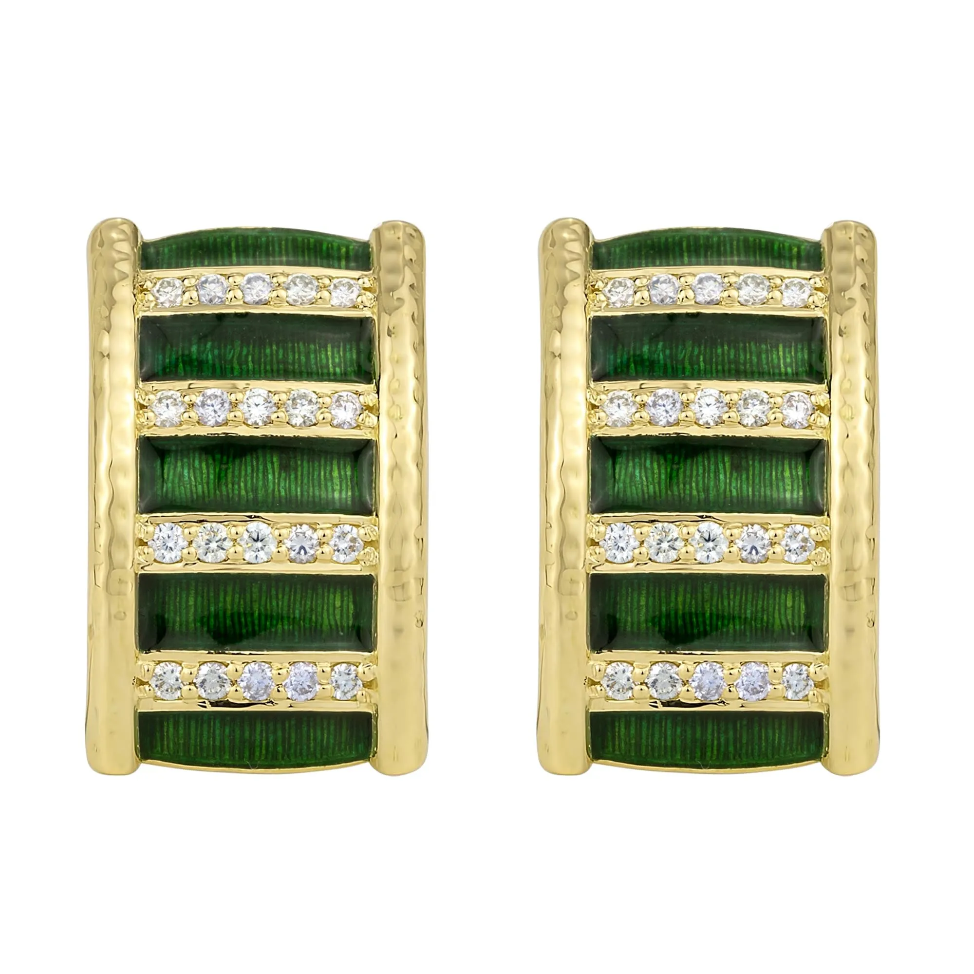 Earrings - Diamond (Enamel)