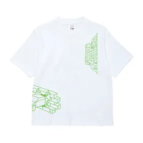 Footurama / Shrub - Logo T-shirt - White