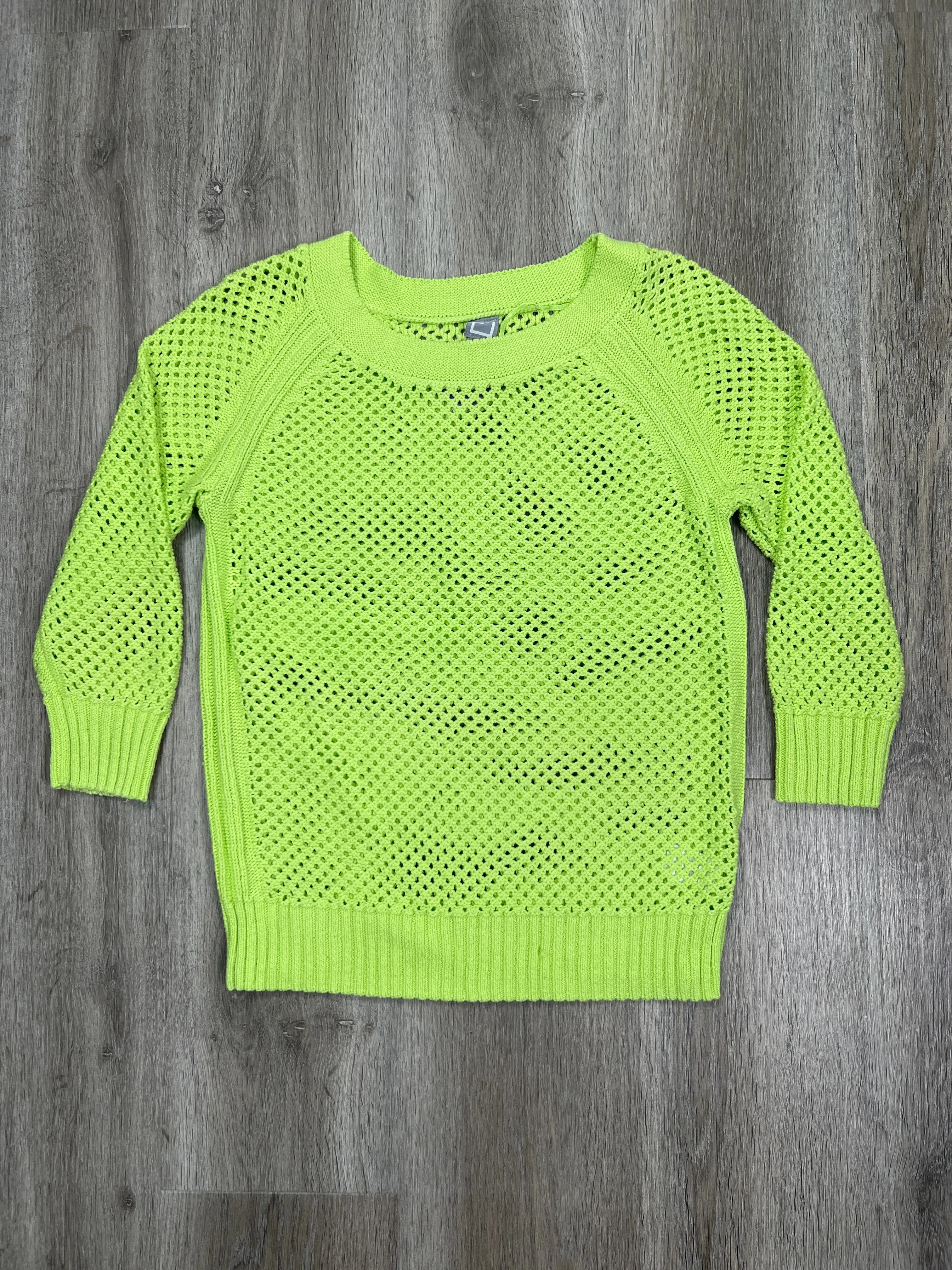 Green Top 3/4 Sleeve Jcp, Size M