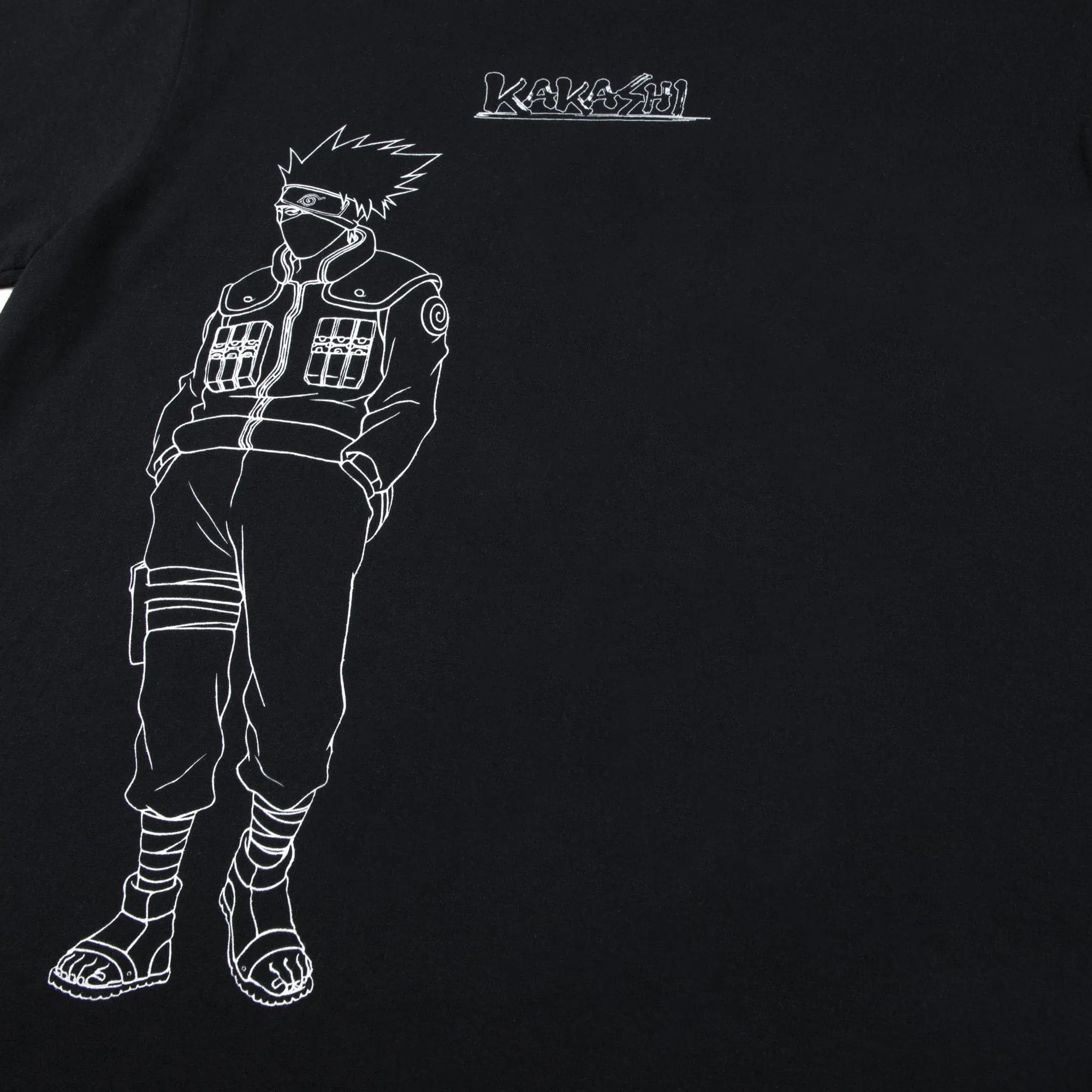 Kakashi Silhouette Black Tee