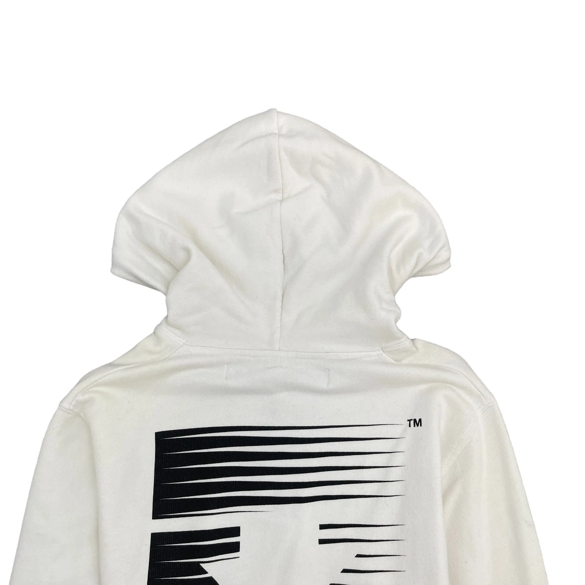 Men's Arrow Logo Hoodie White Size S