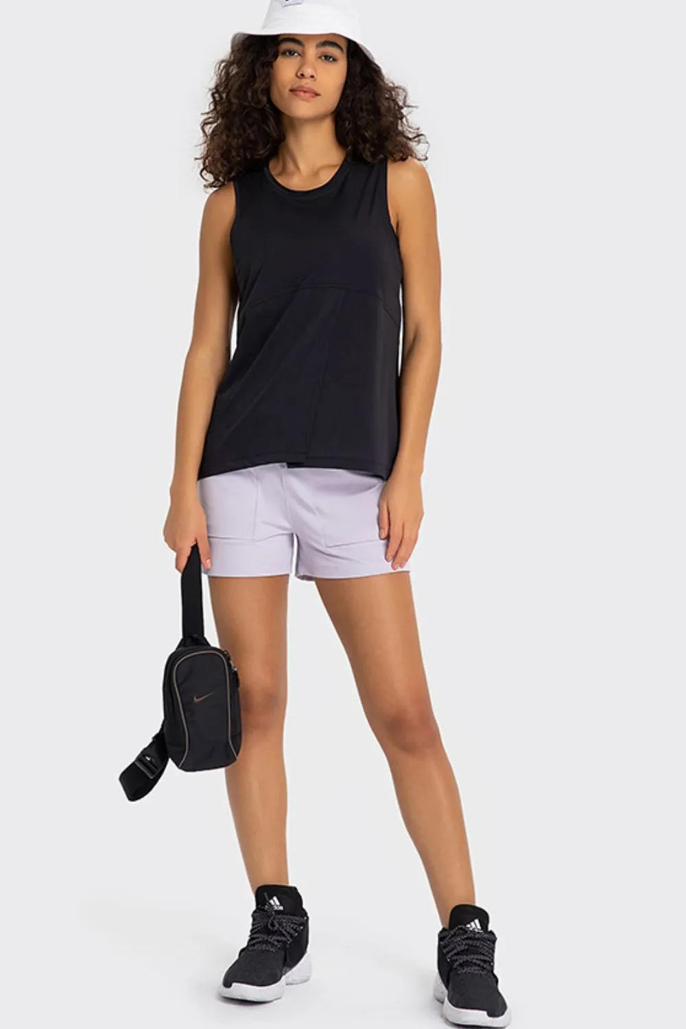 Millennia Elastic Waist Sports Shorts with Pockets