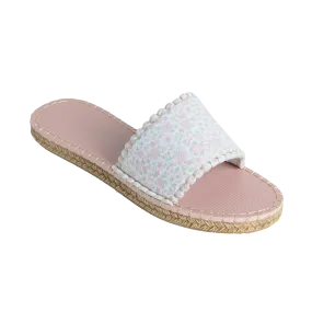 MINNOW ANTIQUE FLORAL - WOMENS CABANA SLIDE