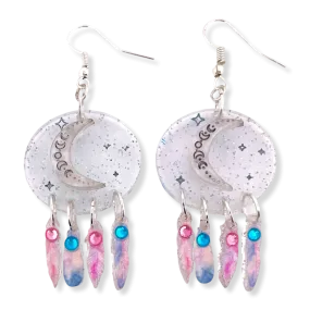 Moon Kitty - Earrings