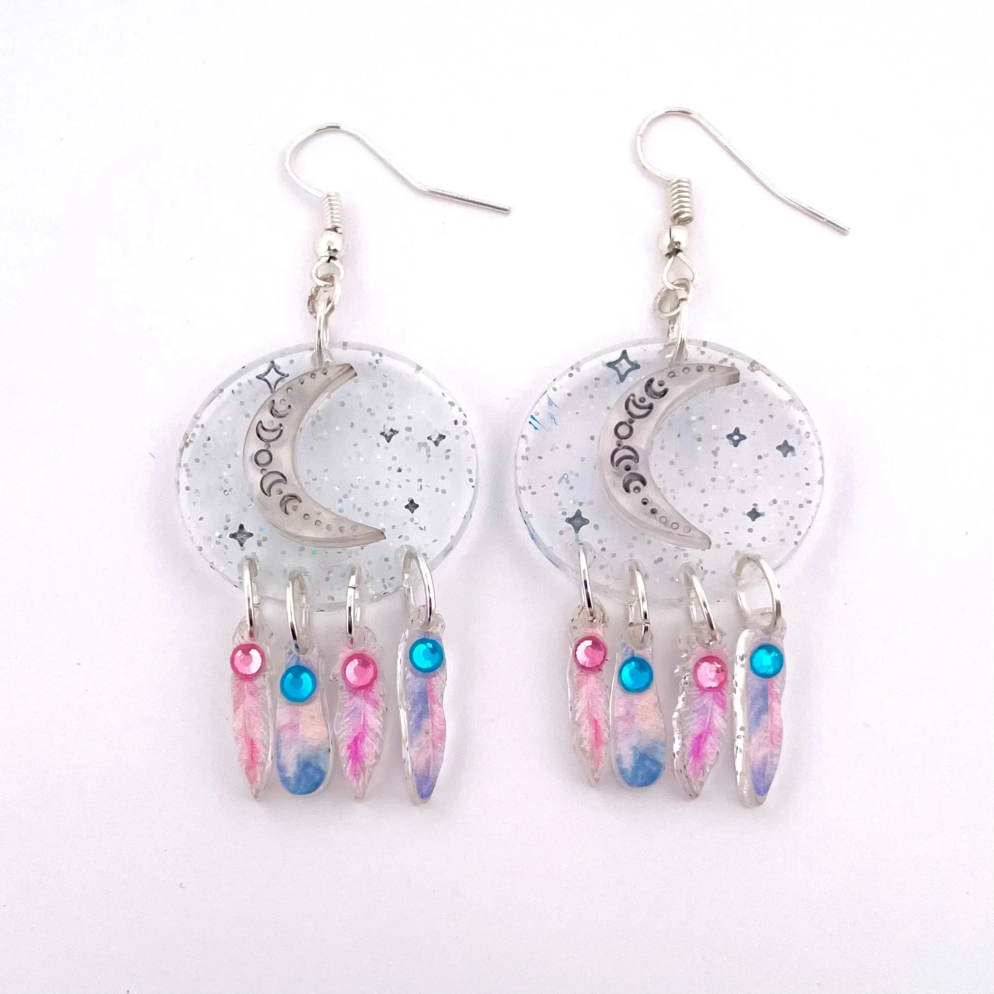 Moon Kitty - Earrings