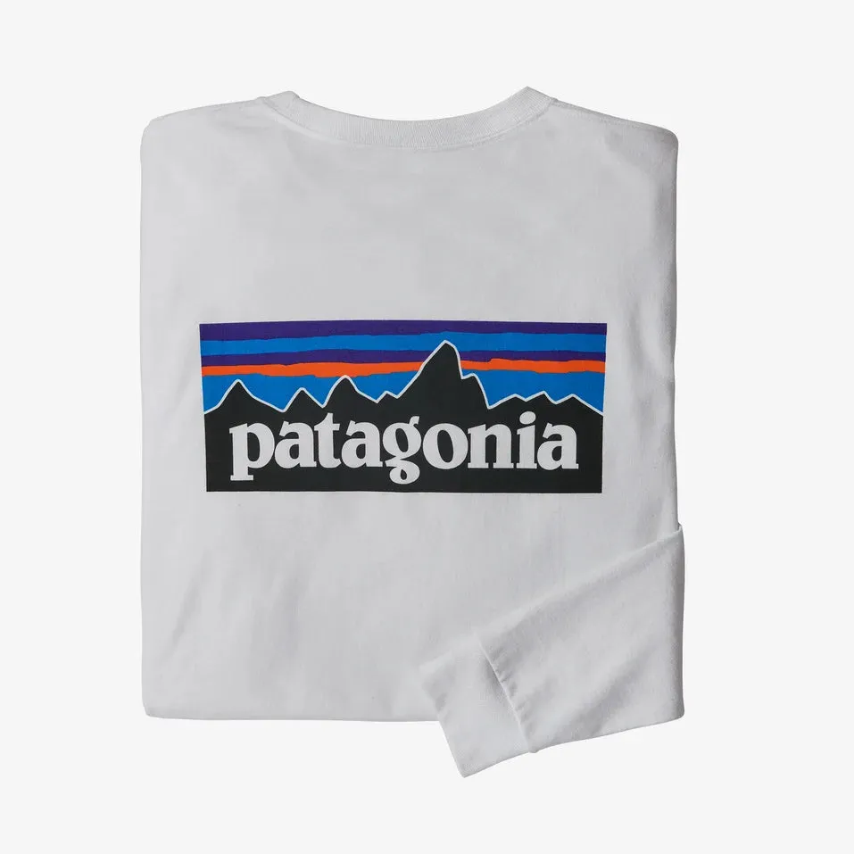 Patagonia M's Long-Sleeved P-6 Logo Responsibili-Tee