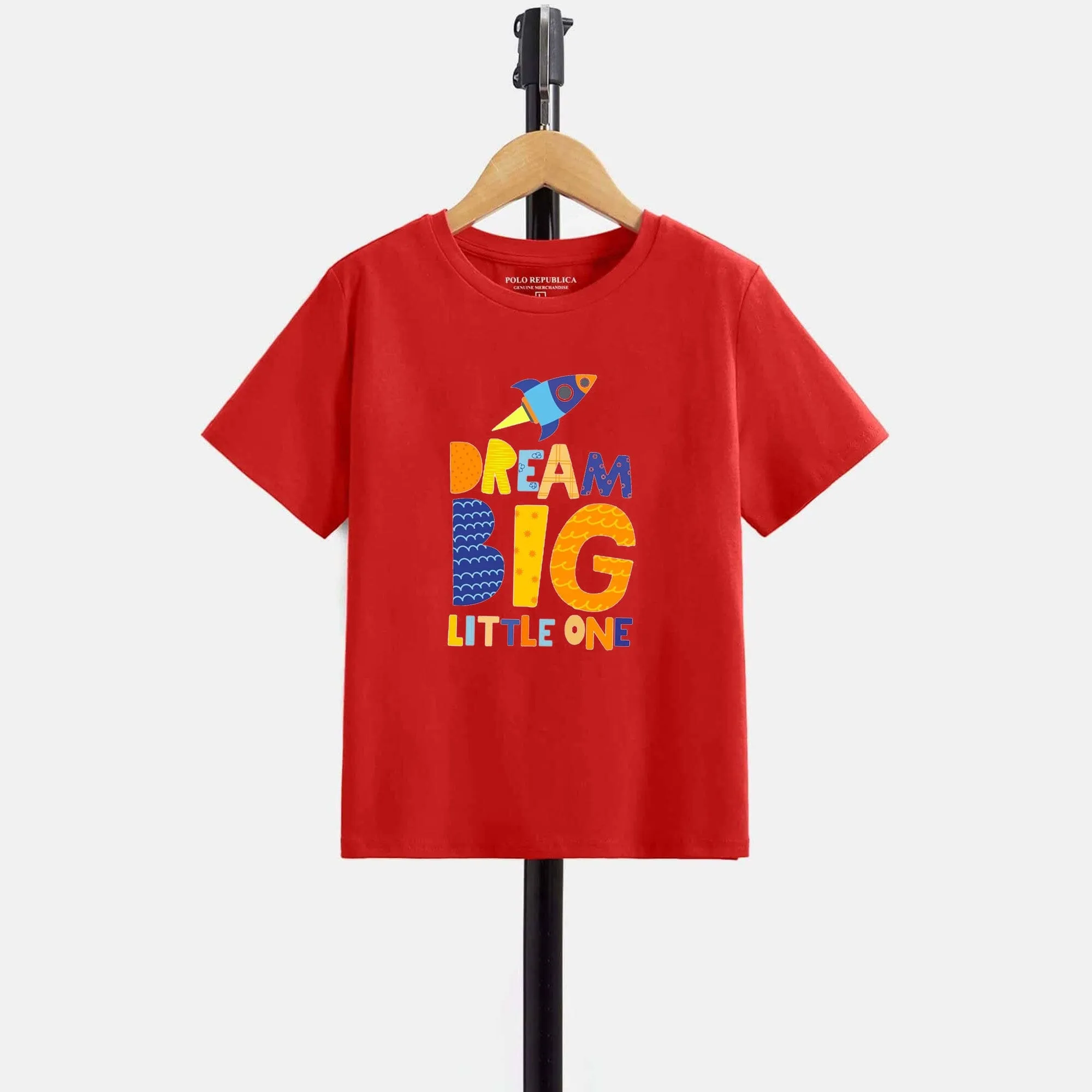 Polo Republica Boy's Dream Big Printed Tee Shirt