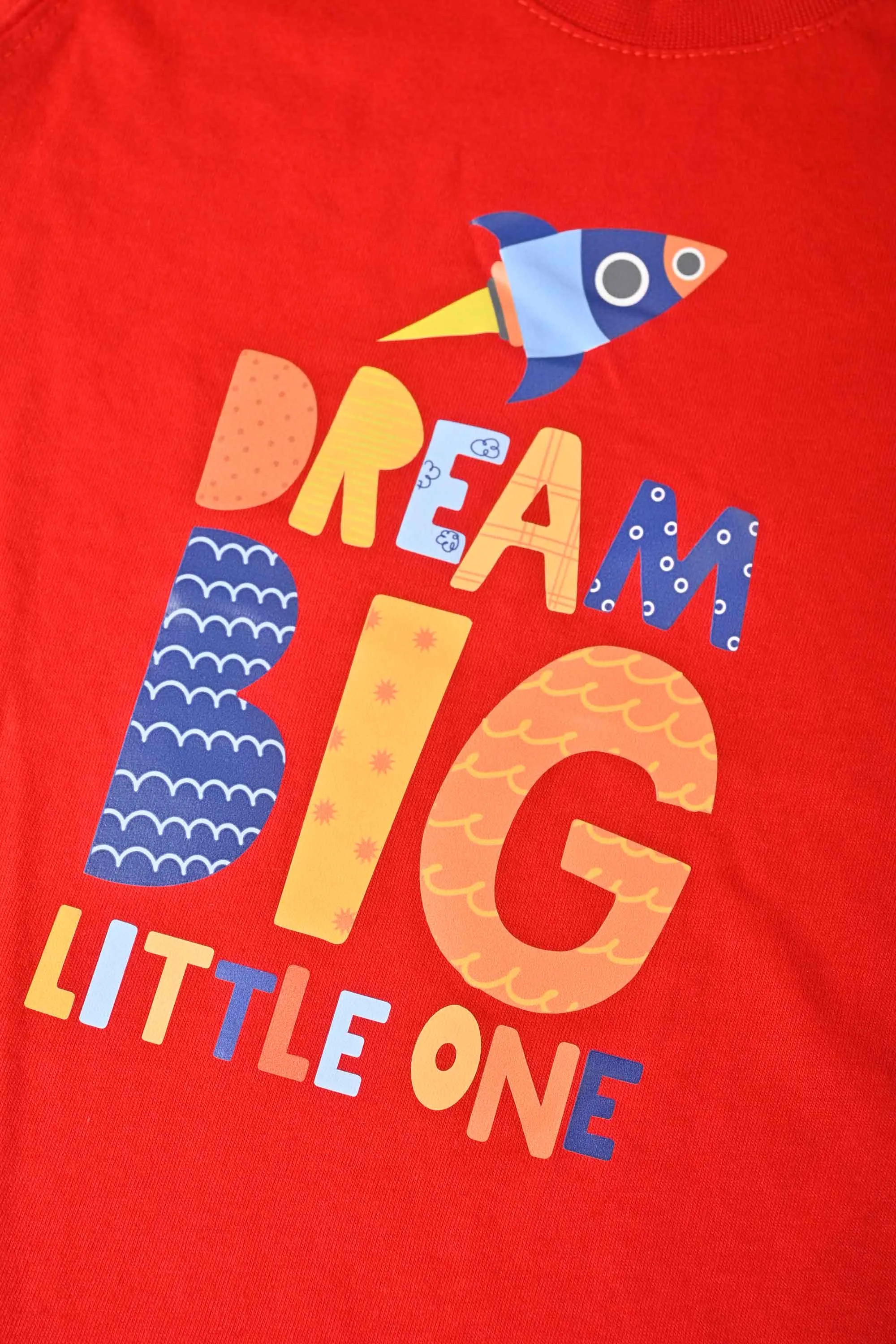 Polo Republica Boy's Dream Big Printed Tee Shirt