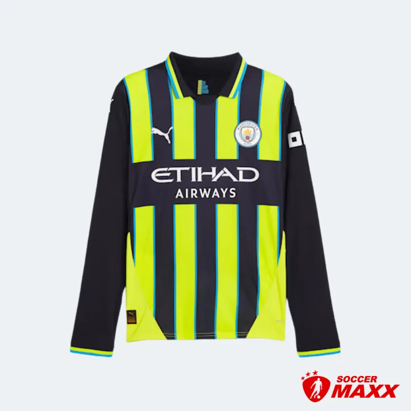 Puma Manchester City FC 24/25 Men's Away Long-Sleeve Replica Jersey