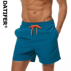 rand Board Shorts Men Breathable Sport Swimming Shorts Solid Color Elastic Waist Beach Shorts