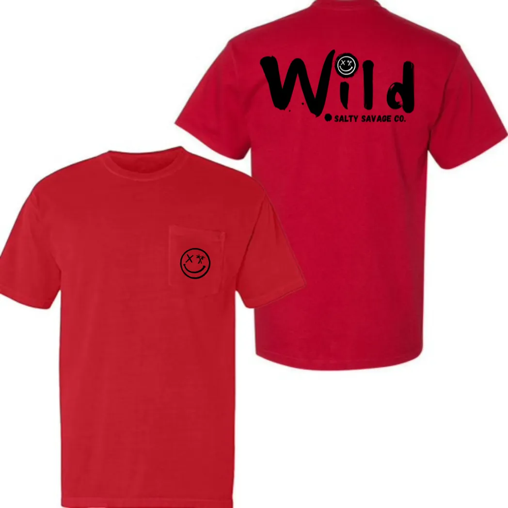 Salty Savage "Wild" Pocket Tee