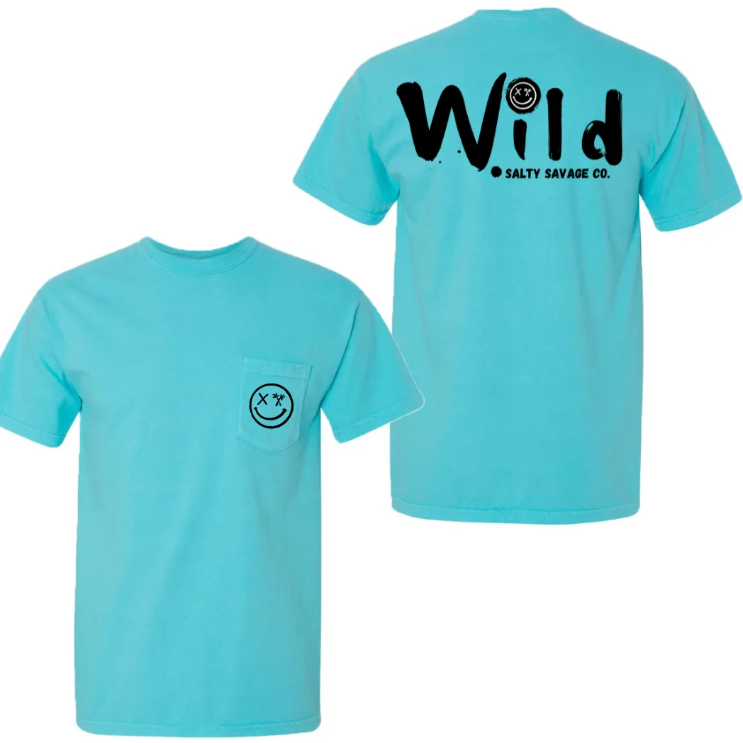 Salty Savage "Wild" Pocket Tee