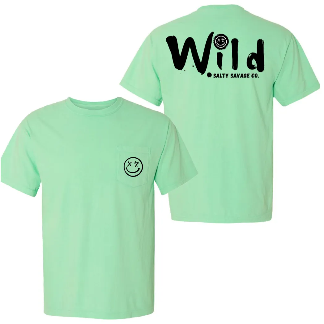 Salty Savage "Wild" Pocket Tee