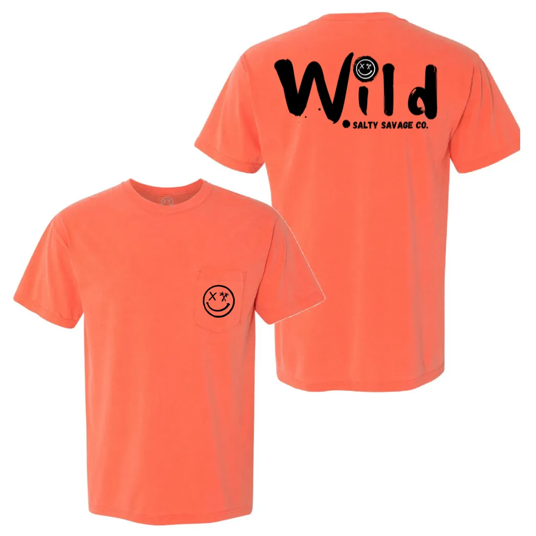 Salty Savage "Wild" Pocket Tee