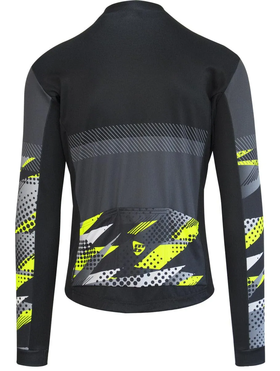 TEAM Long Sleeve Jersey - Yellow Flouro