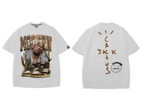 Travis Scott White Tee