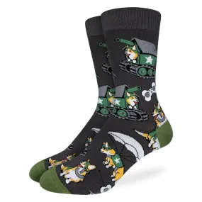 Unisex Corgi Soldiers Socks